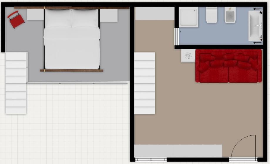Deluxe Double Room Split Level